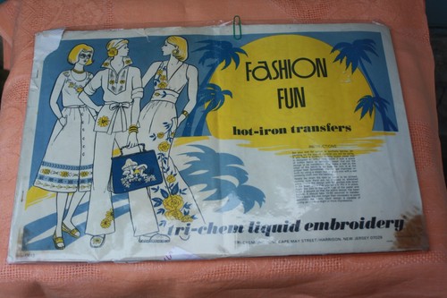 Vintage 70s embroidery - vintage,