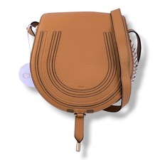 Chloé Yellow Small Marcie Saddle Handbag