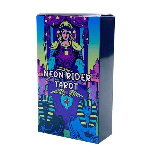 Neon rider tarot cards - rider,
