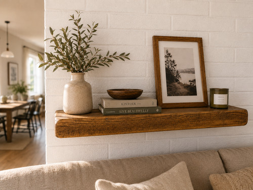 Floating shelves solid - shelves, chunky