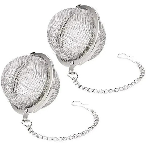 Stainless steel tea infuser - steel,