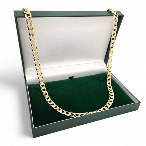 Mens 9ct gold 6mm classic - 9ct, xp