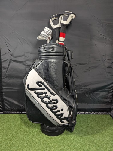 Titleist golf set leather - titleist,