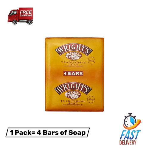 Wrights coal tar soap - tar, 100g