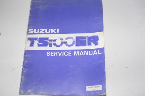 Suzuki ts100er workshop - suzuki,