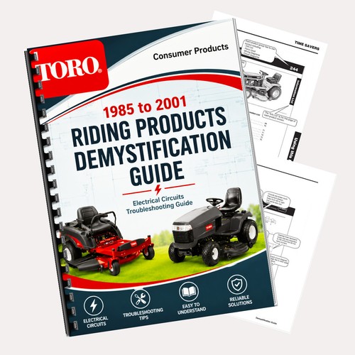 Toro 1985 2001 riding mower - toro, 1985-2001