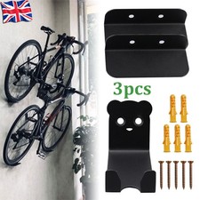 BIKE BICYCLE STORAGE WALL MOUNTED MOUNT HOOK RACK HOLDER HANGER STAND GARAGE New