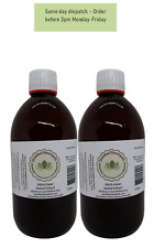 Witch Hazel Herbal Extract - Twin Pack 1050ml (2x525ml) - In Glass Bottles