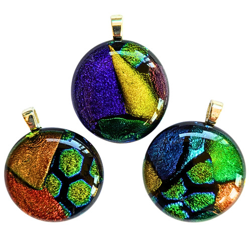 Handmade dichroic glass - handmade,