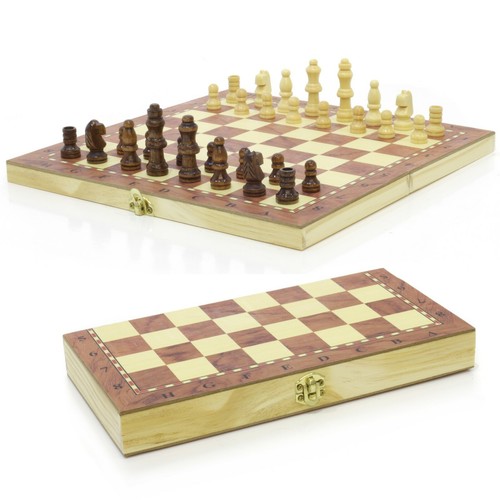Hand made wooden chess - wooden,