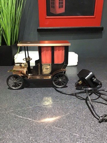 Vintage car table lamp - car,