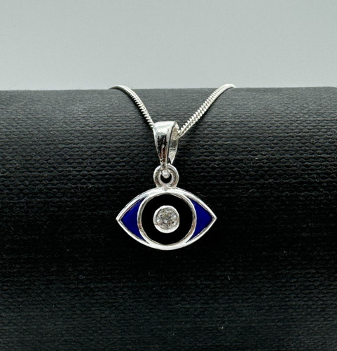 925 sterling silver blue evil - sterling,