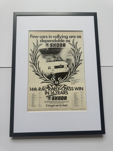 Framed original 1987 - original,