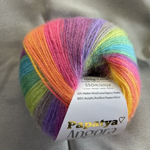 Papatya angora batik yarn - papatya,