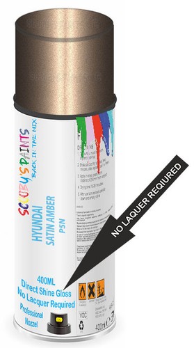 Paint for hyundai satin - paint, amber