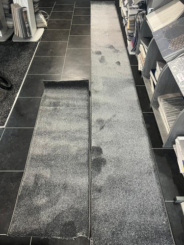 Whipped carpet stair - whipped, runner