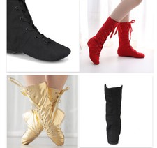 New Jazz Boots Soft Sole Dance Shoes Practice Shoes Dance Shoes Ballet Shoes