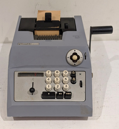 Vintage olivetti summa prima - vintage,