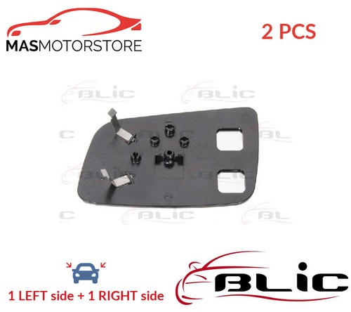 Rear view mirror glass pair - rear,