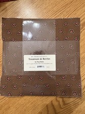 Vintage TREENWARE & BERRIES 10” Layer Cake By Pam Buda For Marcus Fabrics