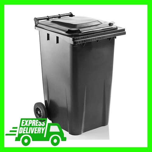 Grey wheelie bin - grey,