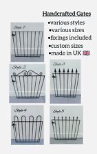 Metal Gates, Wrought Iron Garden Gates Many Sizes & Custom Sizes Available