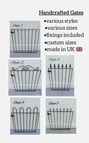 Metal gates wrought - metal, gates,