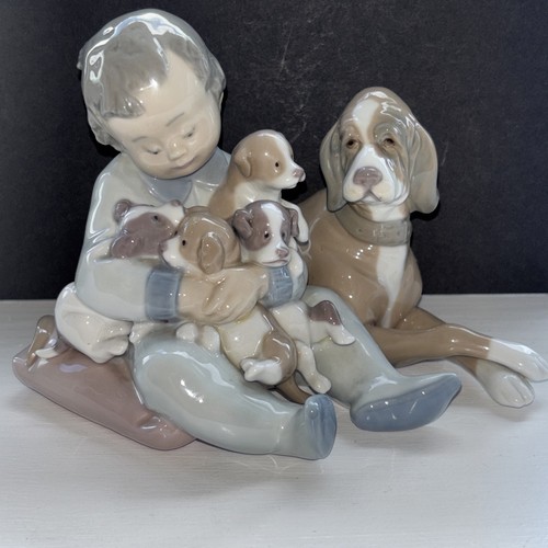 Lladro 5456 new playmates - lladro, playmates"