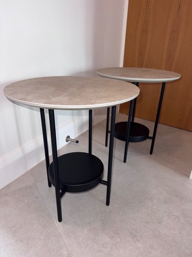 Round concept side table - round,