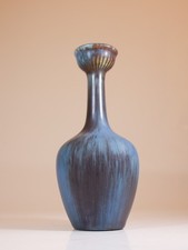 Blue Ceramic Vase Gunnar