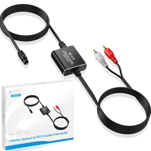 Esynic 192khz optical - 192khz, rca