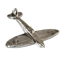 Spitfire Pewter Pin Badge WWII