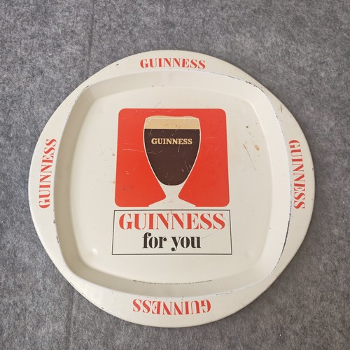 Vintage guinness metal tray - vintage,