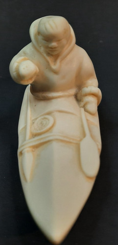 Vtg pearlite canada inuit seal - inuit,