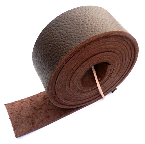 Leather belt straps - straps, 3mm
