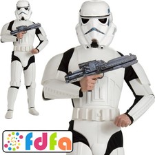 Officially Licensed Stormtrooper Deluxe Stag Adults Men Fancy Dress Costume