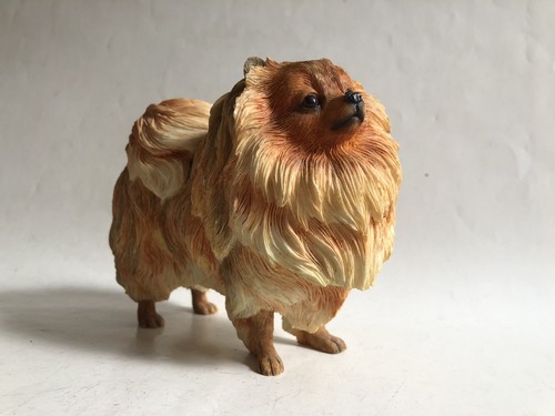 Leonardo pomeranian dog figure - pomeranian,