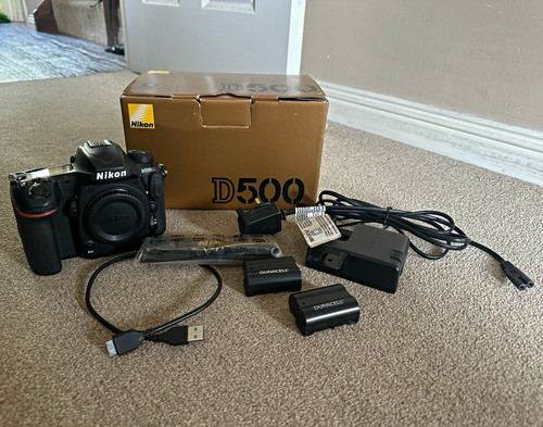 Nikon d500 with box and - nikon,