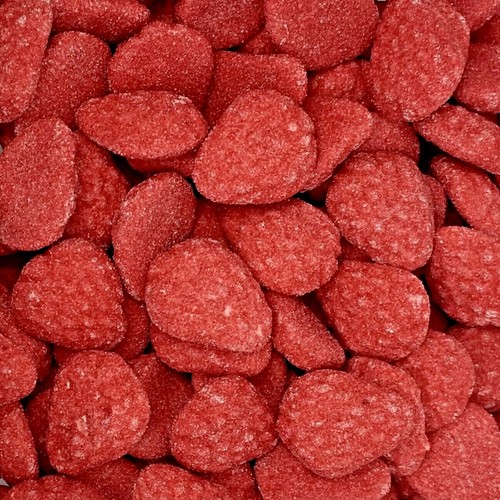 Foam strawberries retro sweets - strawberries,