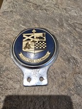 Vintage Car Grill Badge British Made.