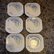 Antique Shelley - Blue Iris W