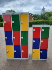 Used Locker Cabinet – Steel Lockable Staff/Gym Office Storage Compartment Locker