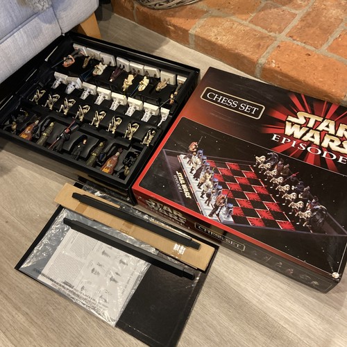 Star wars episode chess set - wars,