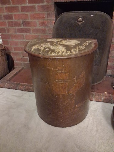 Coal box stool - coal, box,