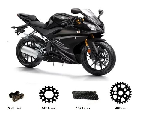 Yamaha yzf r125 - yamaha, chain