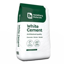 Hanson Heidelberg Materials White Cement Concrete, Mortar, Render and Screed