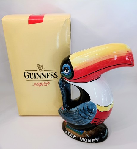 Guinness toucan money box - guinness,