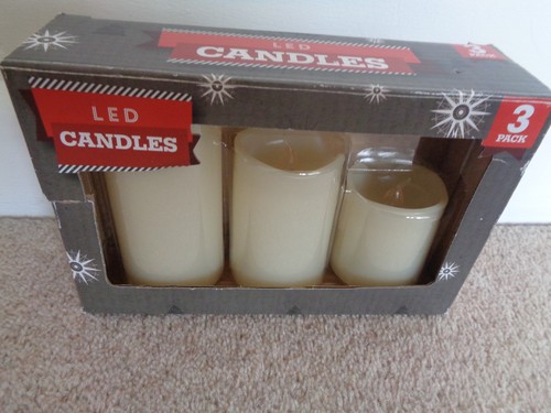 Led candles 3 - x,