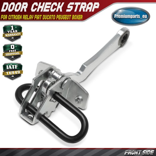 Door check strap front left - strap,