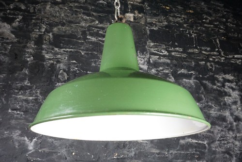 Large antique green - large, enamel
